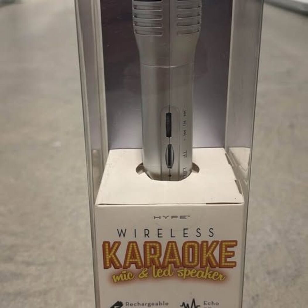 Hype Wireless Karaoke Mic & LED Speaker